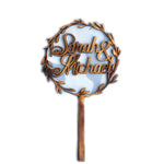 Personalized Wedding Cake Topper