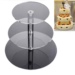Round Crystal Cake Stand