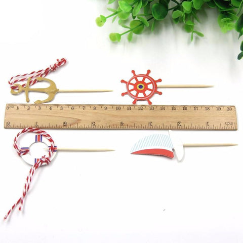 Pirates Essential Gear Cake Toppers