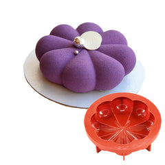 8 Petals Circular Silicone Cake Mold
