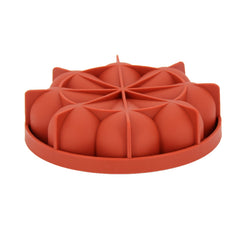 8 Petals Circular Silicone Cake Mold