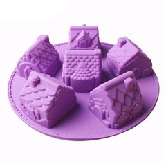 Silicone Small House Cake Mold