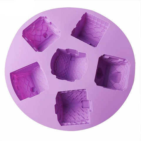 Silicone Small House Cake Mold