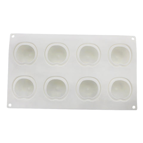 8 Even Apple Pattern Mousse Cake Mold