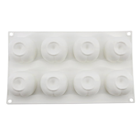 8 Even Apple Pattern Mousse Cake Mold