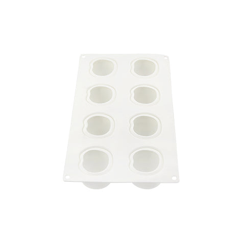 8 Even Apple Pattern Mousse Cake Mold