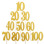 Vivid Birthday Cake Toppers