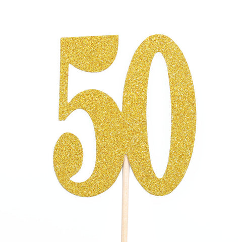 Vivid Birthday Cake Toppers