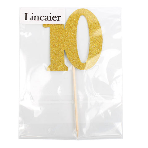 Vivid Birthday Cake Toppers