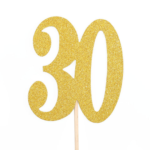 Vivid Birthday Cake Toppers