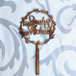 Personalized Wedding Cake Topper