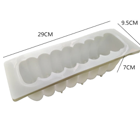 Caterpillar Shaped Silicone Cake Mold