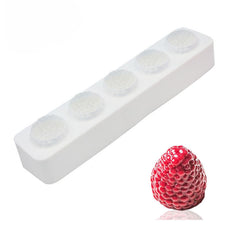 White Raspberry Silicone Cake Mold