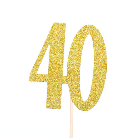 Vivid Birthday Cake Toppers