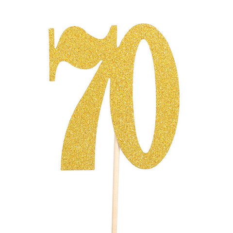 Vivid Birthday Cake Toppers