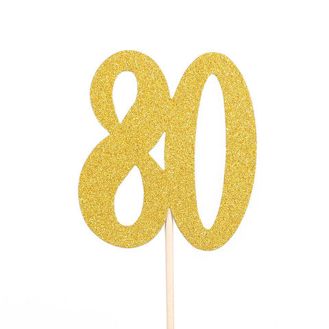 Vivid Birthday Cake Toppers