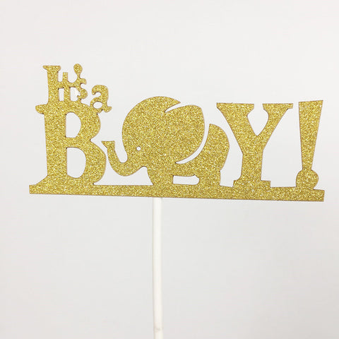 Happy Birthday Party Cake Toppers